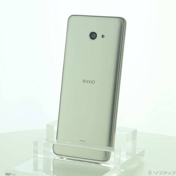〔中古品〕 BASIO4 32GB シャンパンゴールド KYV47SNU UQ mobile SIMフリー【344】