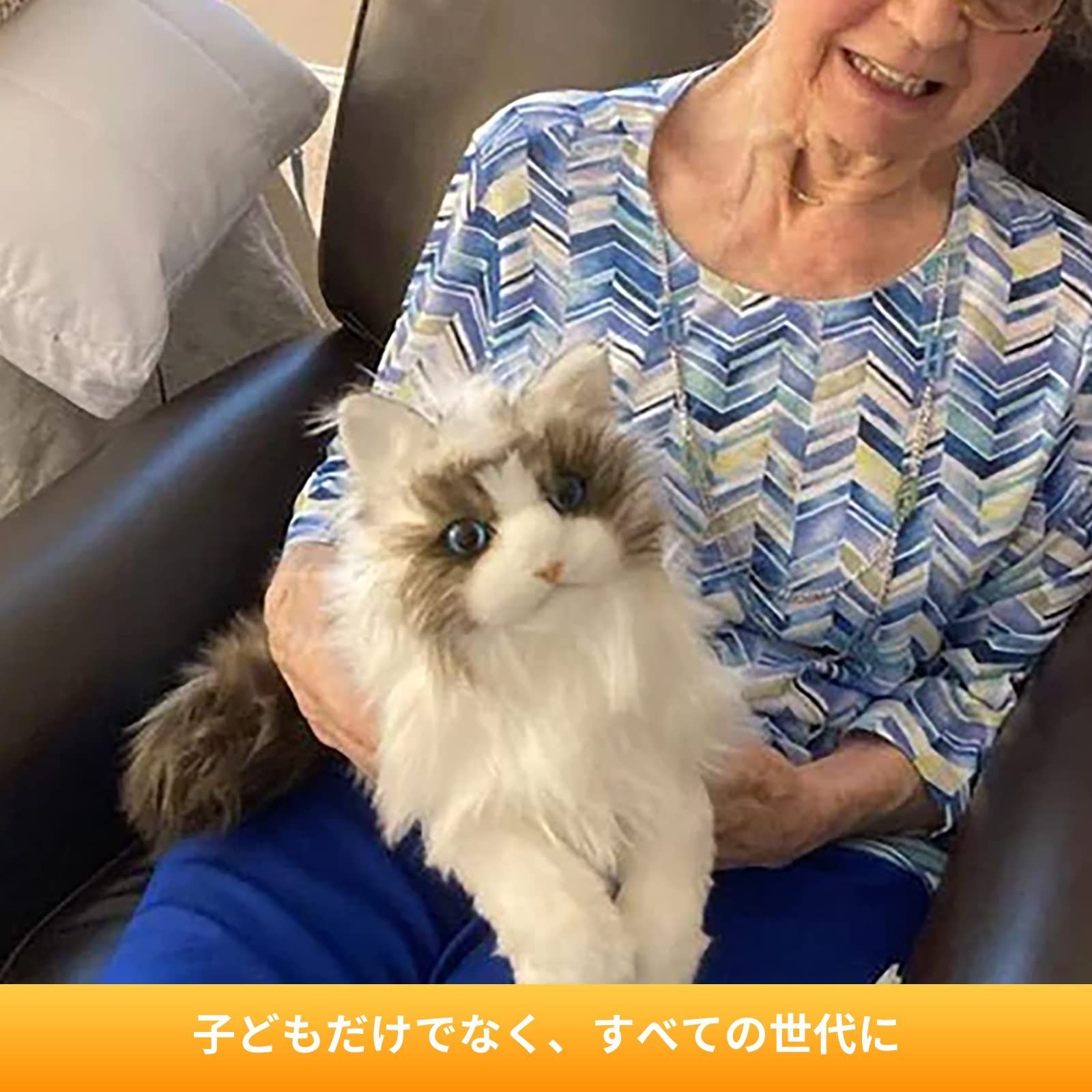 新品 Chongker 猫 加重ラグドール リアル 本物そっくり やさしい手触 Amazon.co.jp: Chongker ぬいぐるみ - リアルな動物のぬいぐるみ