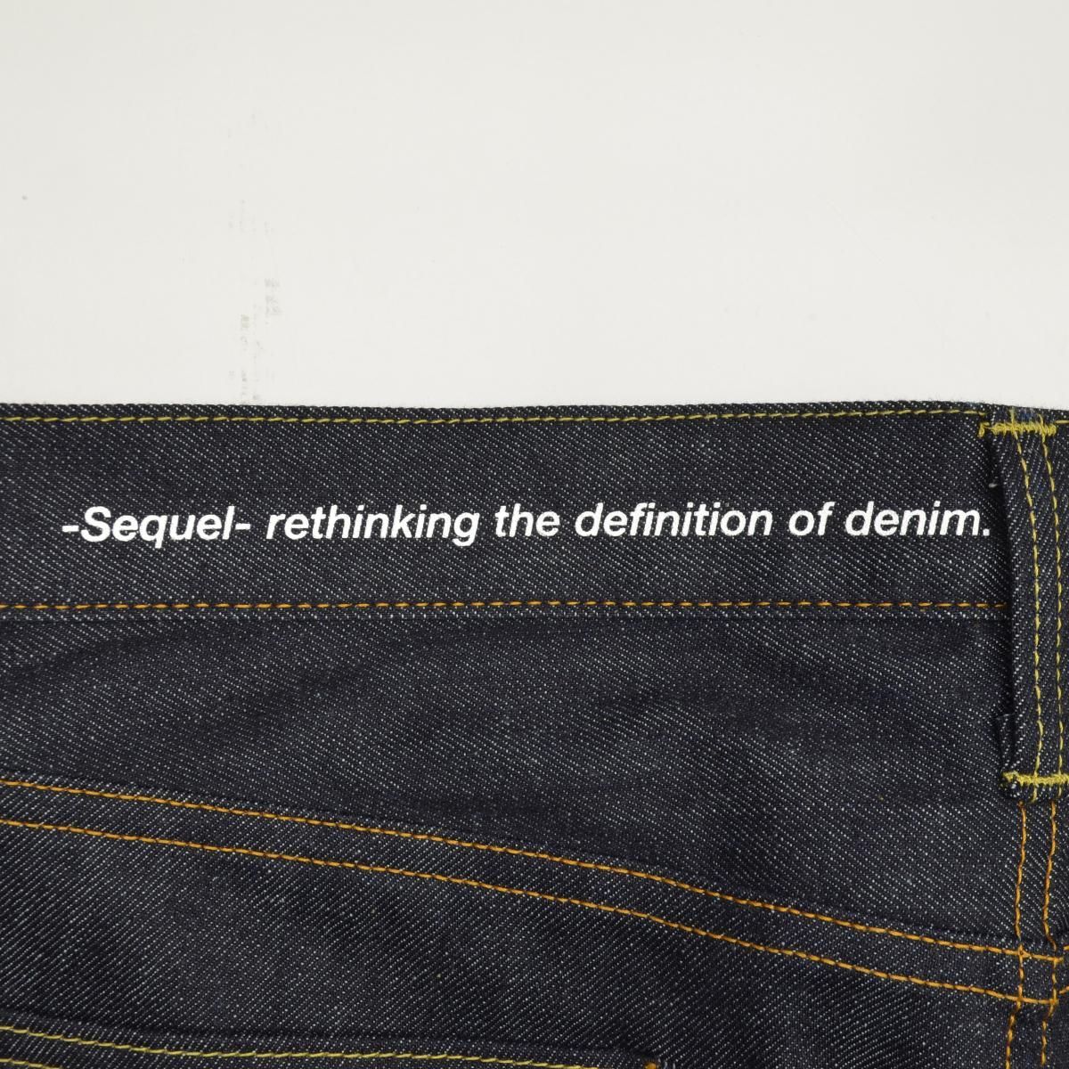 L【SEQUEL × fragment design / シークエル × フラグメント】SQ-21SS-PT-05 DENIM PANTS INDIGO デニムパンツ - メルカリ