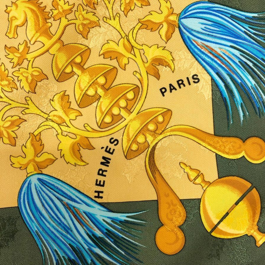 エルメス スカーフ カレ90 Plumes et Grelots【AFI3】 - メルカリ 