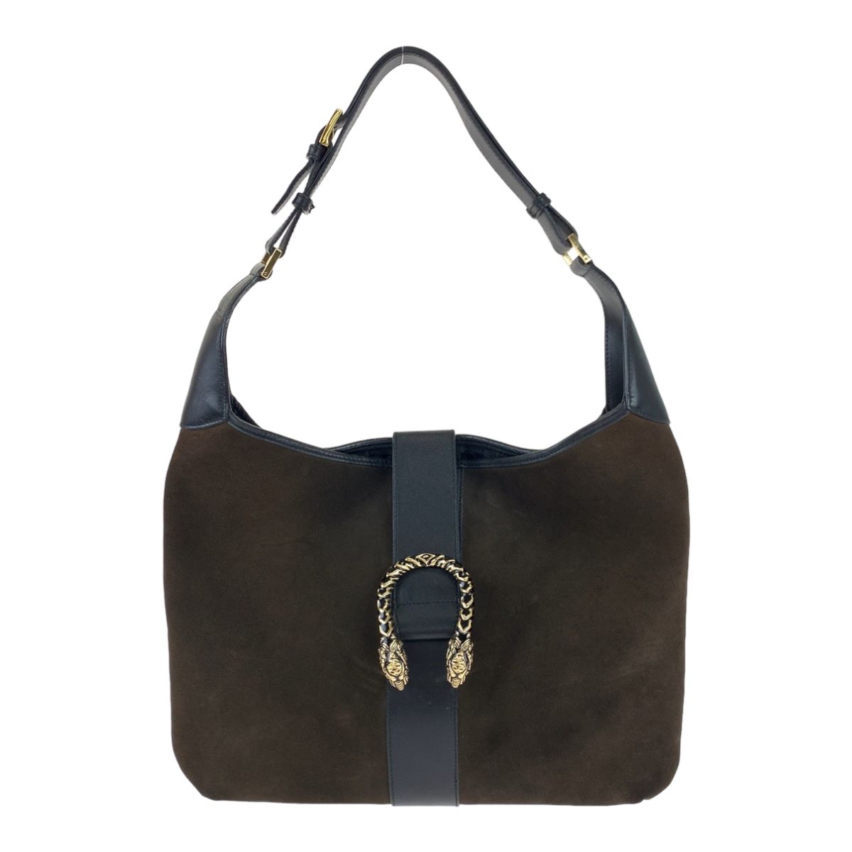 GUCCI グッチ デュオニソス タイガーヘッド ダークブラウン 茶