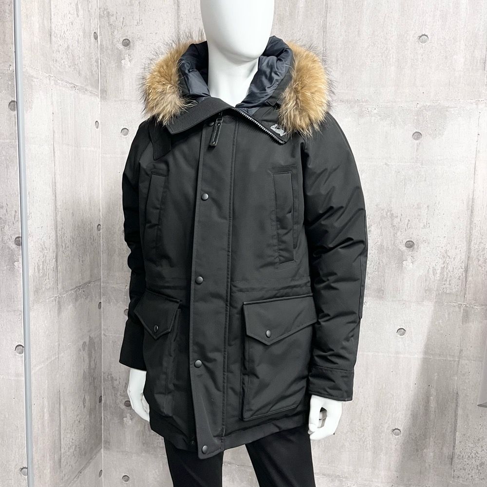 着丈約６１ｃｍ□美品《DIESEL/ディーゼル》綿ジャケット 黒