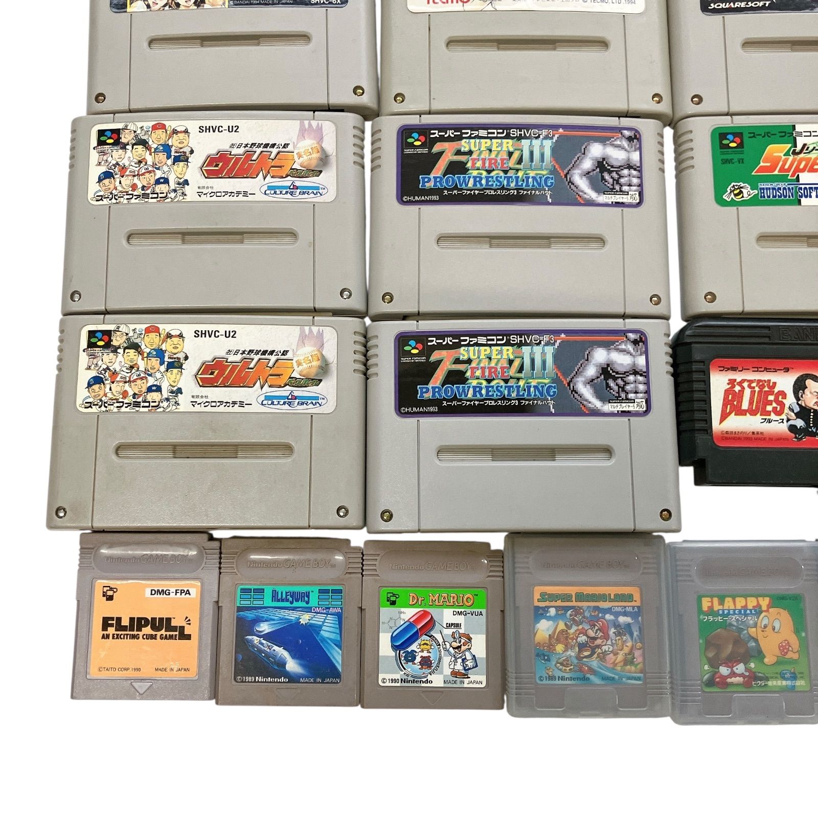【Nintendo】スーパーファミコン用ソフト他　まとめ売り Nintendo】スーパーファミコン用ソフト他 まとめ売り - メルカリ