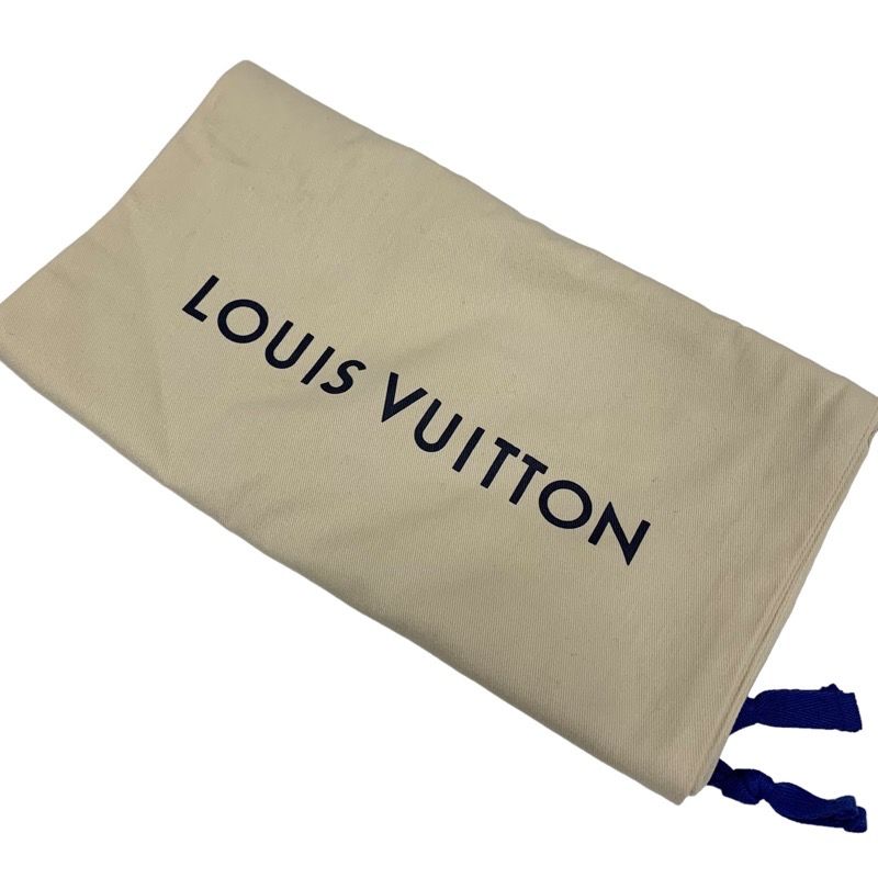 ライン未使用 ルイヴィトン LOUIS VUITTON ピローライン モノグラム ブーツ ショートブーツ アンクルブーツ 靴 シューズ ナイロン  ブラック - ブーツ