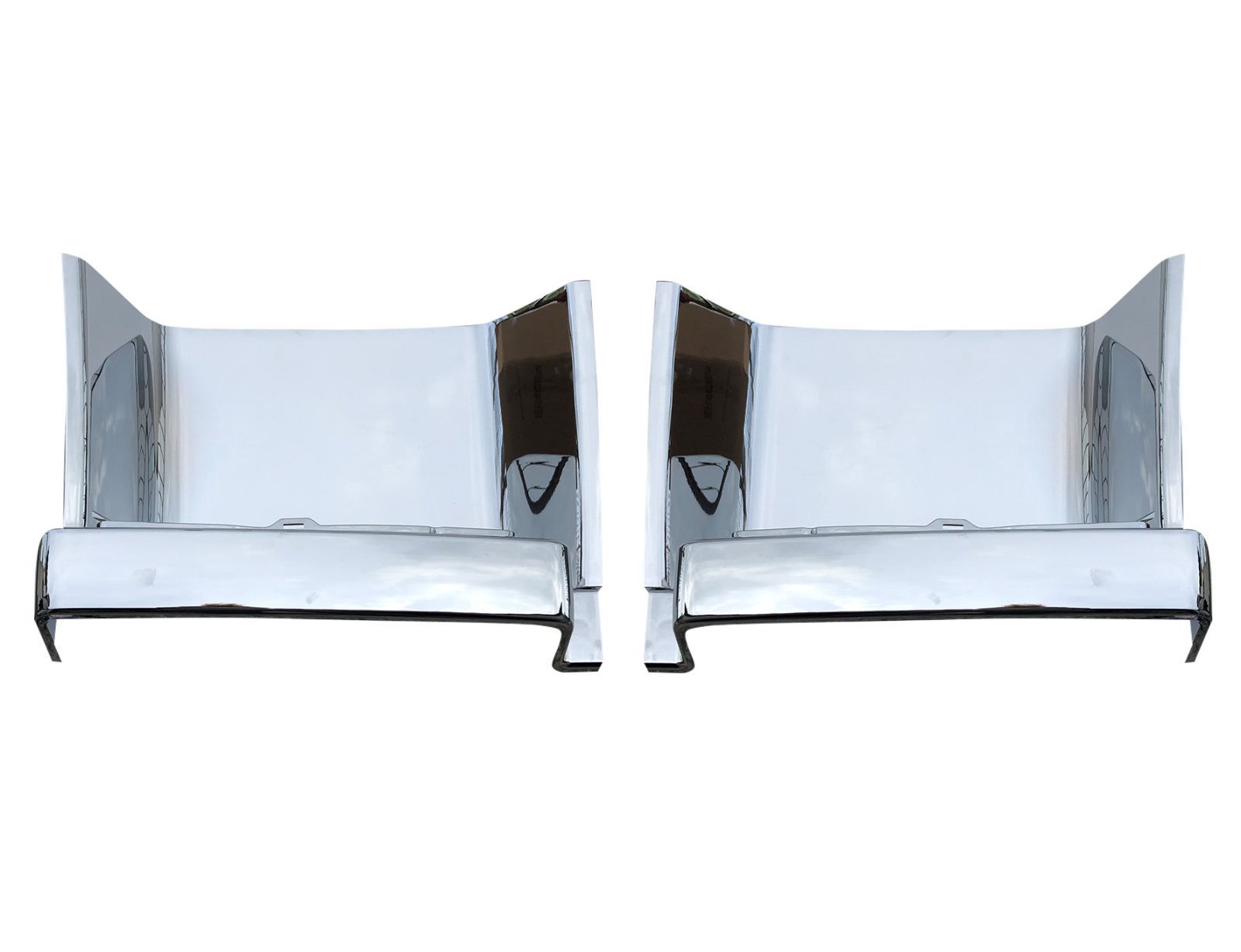 三菱ふそう 17スーパーグレート メッキ ステップ ウォールカバー