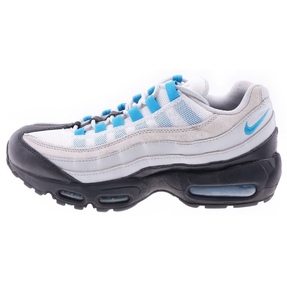NIKE (ナイキ) AIR MAX 95 CZ8684-001 エアマックス95 ローカットスニーカー US8.5/26.5cm ホワイト/ブルー