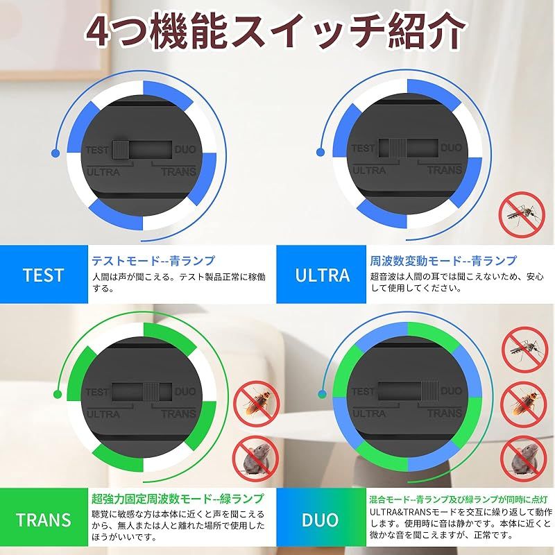 ネズミ 駆除 強力 静音 ねずみ駆除 ゴキブリ 害虫防除 変則