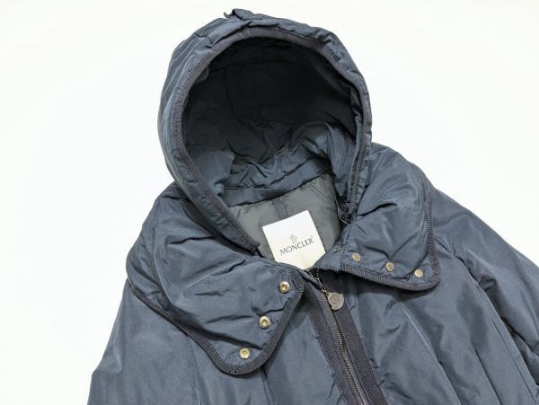 MONCLER モンクレール ダウンコート ポリエステル サイズ1 ネイビー ...