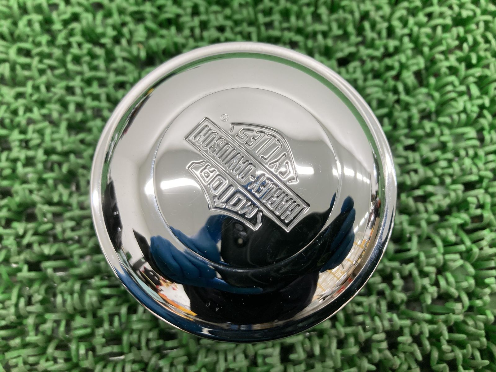 タンクキャップ 62803-97A ハーレー 純正 中古 バイク 部品 鍵無し スポーツスター ダイナ ソフテイル 修復素材に 車検 Genuine