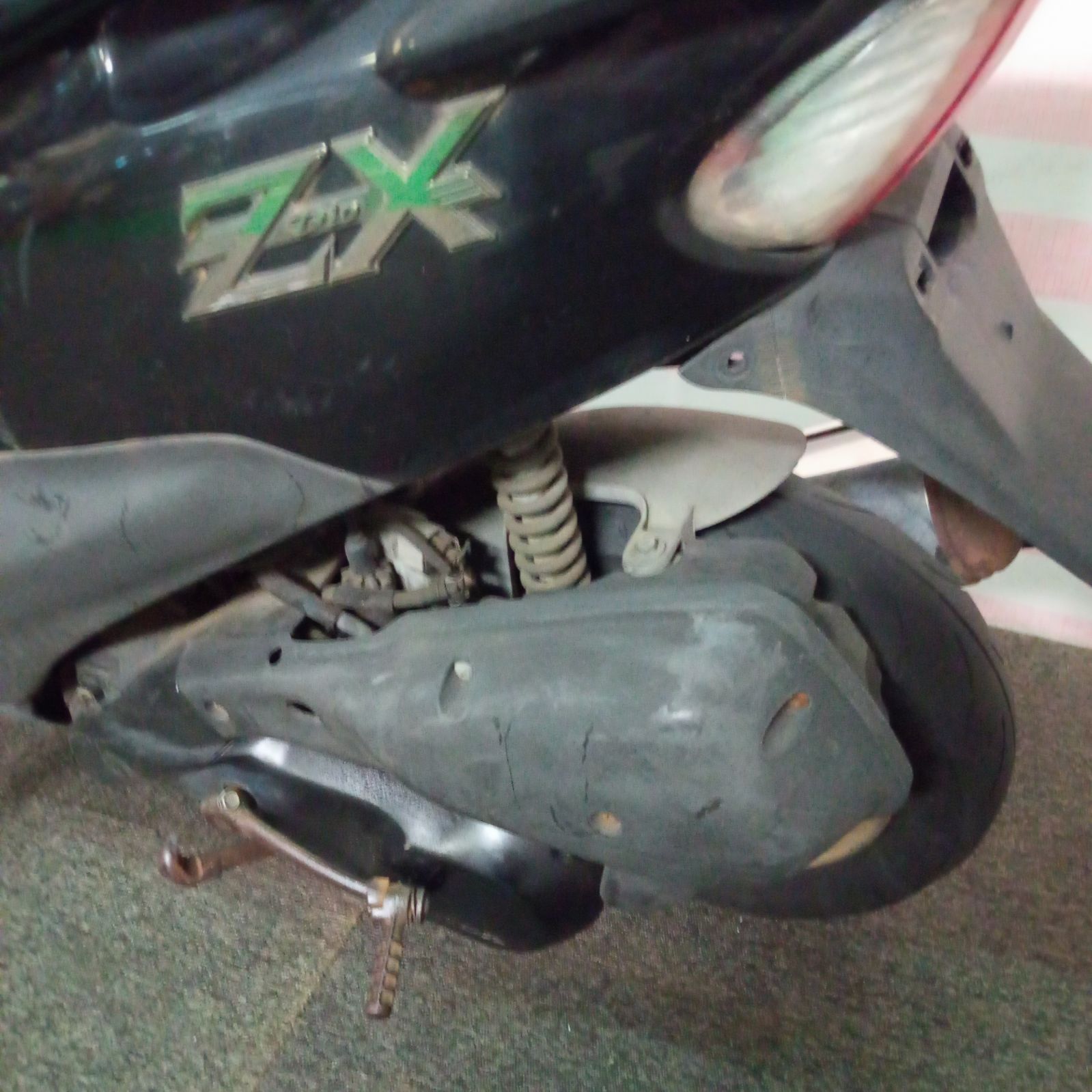 原付　zx dio 不動車