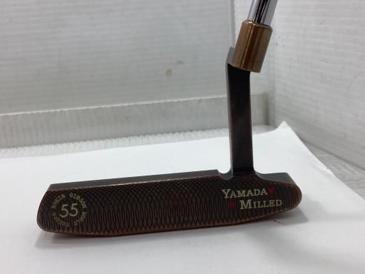 超美品Yamada Milled 55 パター 特別版 山田パター 【限定モデル】 山田パター工房 ゴールド エンペラー