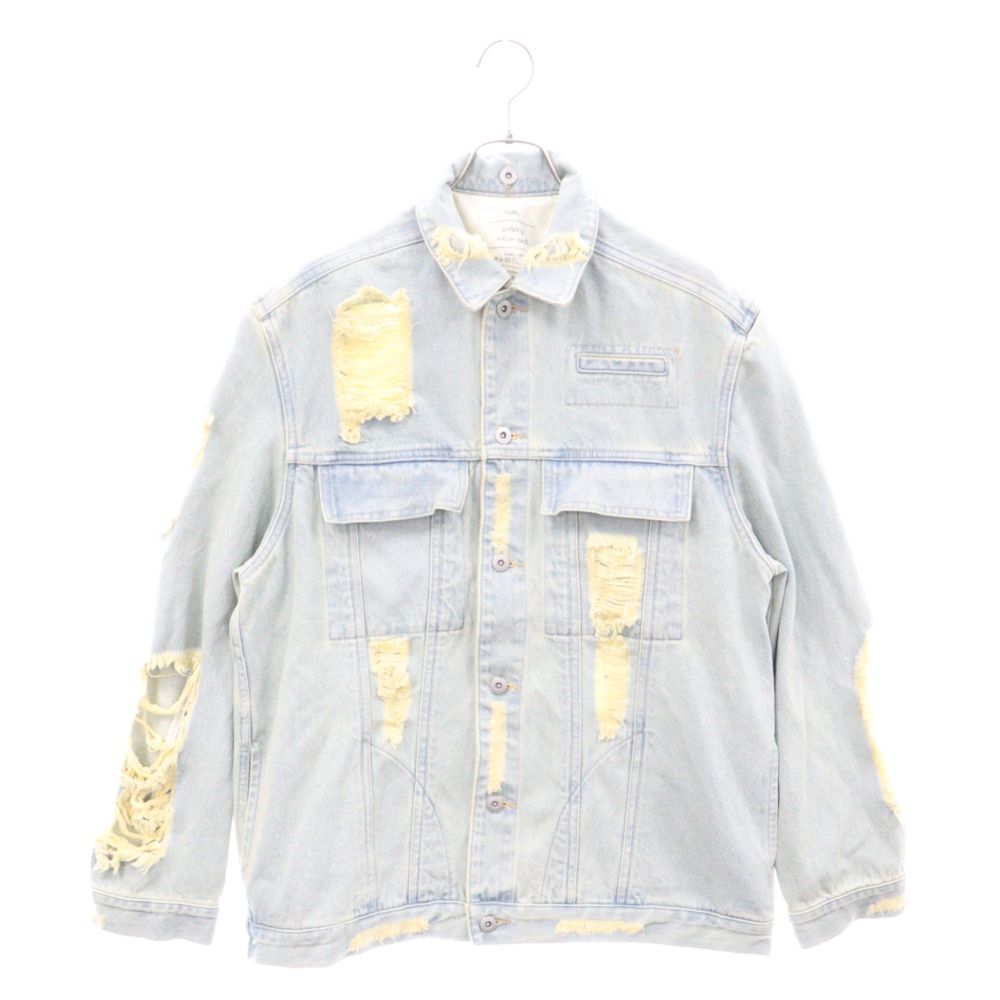 neith. (ネイス) HEAVY CRUSHED DENIM JACKET ハイブリッド ヘビー 