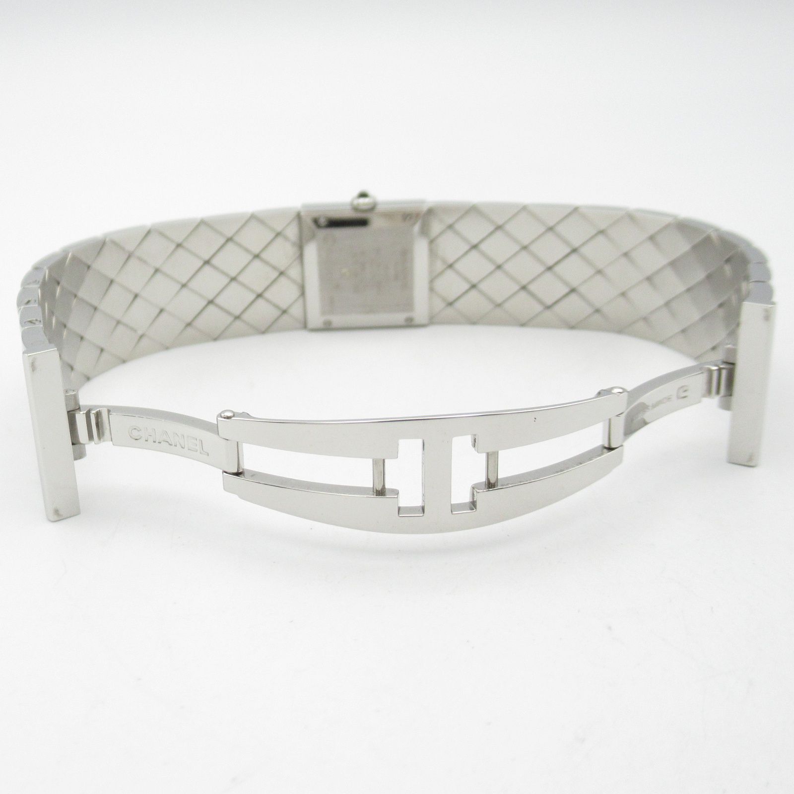 シャネル CHANEL 腕時計 マトラッセ H0009 ブラック ステンレス  