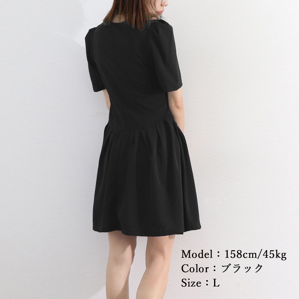 メルトザレディ 半袖ミニワンピース melt the lady】メルトザレディ