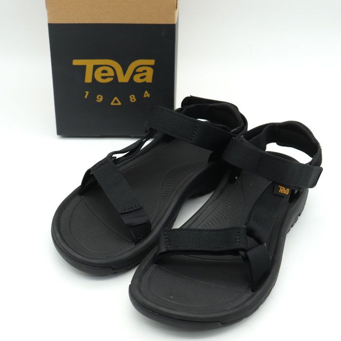 美品♡ TEVA テバ ハリケーン ブラック 24cm-