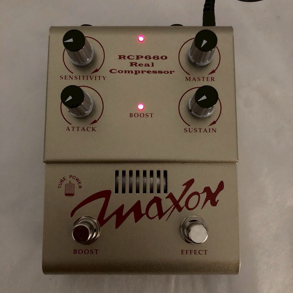 値下げ：Maxon RCP660 真空管コンプレッサー 極希少】Maxon マクソン RCP660 Real Compresso真空管