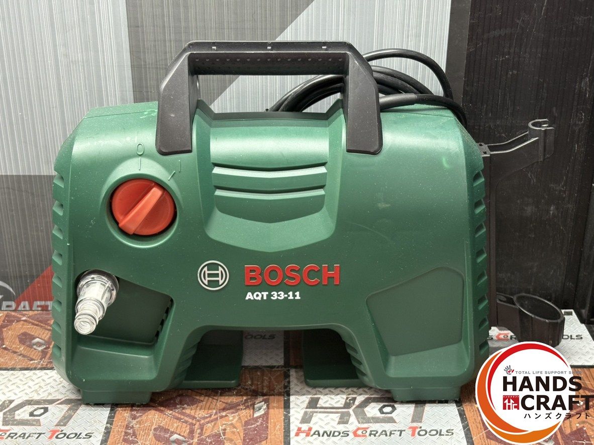 〇ボッシュ BOSCH AQT33-11 高圧洗浄機 10.5MPa 6mホース