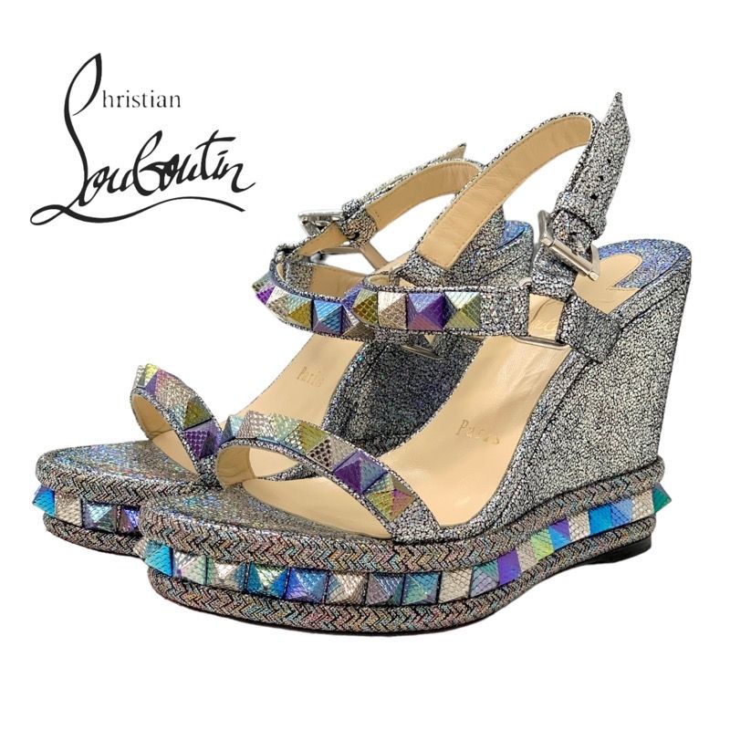 クリスチャンルブタン Christian Louboutin ピラクロウ サンダル 靴 
