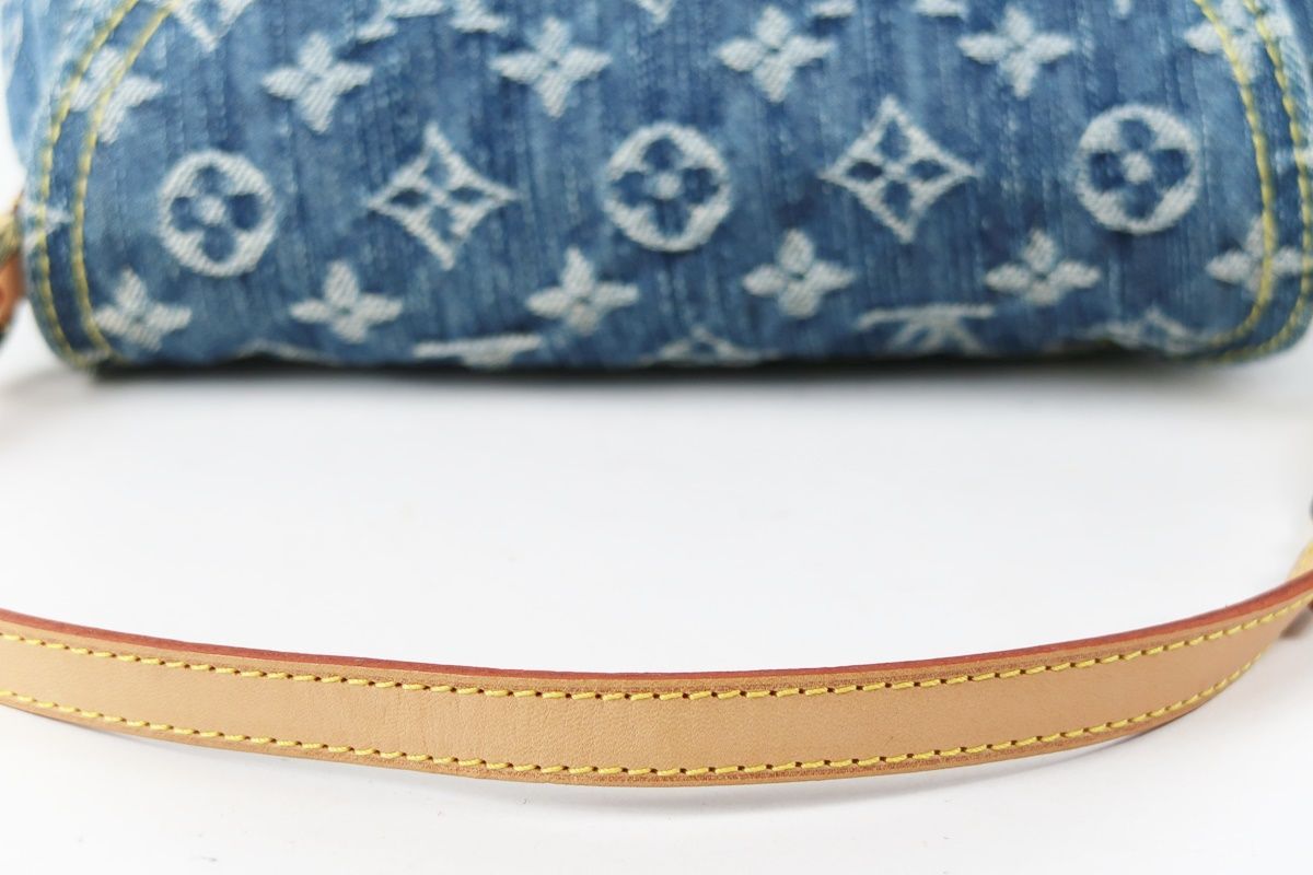 ポーチ ブルー系