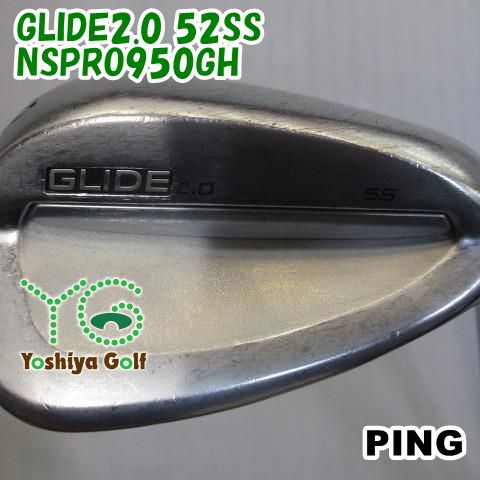 ウェッジ ピン GLIDE2.0 52SS/NSPRO950GH/S/52[111336]