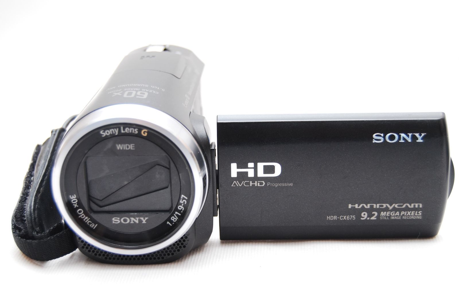 並品 SONY ビデオカメラHDR CX 675 32 GB 光学30倍 ブラック Handycam HDR B