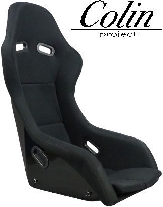 M s Colin project フルバケットシート Z-1 本体 1脚 ブラック 黒 社外 コーリン パーツ 部品 カスタム バケット 汎用品 トヨタ ホンダ 日産 マツダ 三菱 スバル スズキ ダイハツ FB01-Z1-B 要在庫