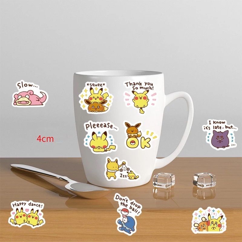 メルカリshops ステッカー シール ポケモン カナヘイb 40枚セット
