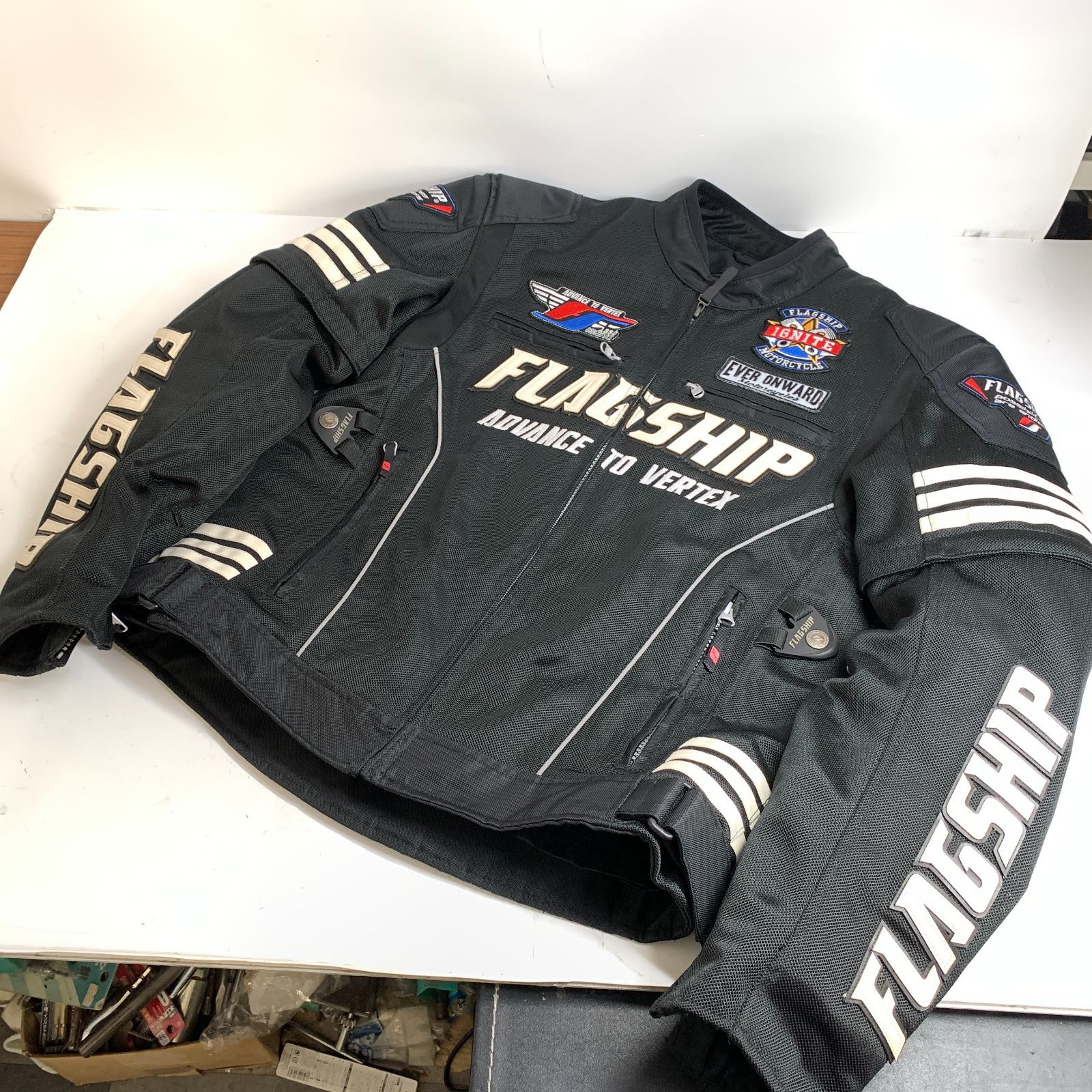 f001 H FLAGSHIP フラッグシップ FJ-S193 Tactical Mesh Jacket 