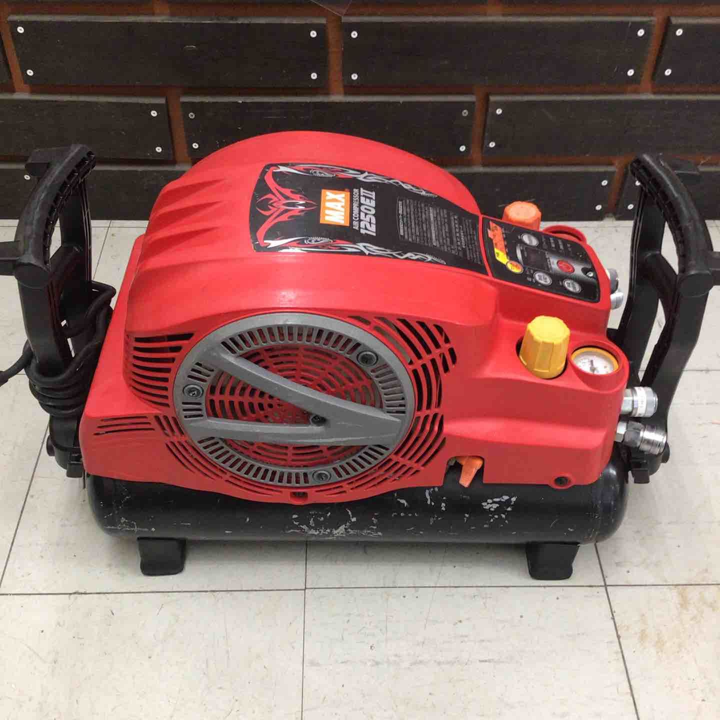 品 マックス MAX エアコンプレッサー AK-HL1250E2_レッド 鴻巣店