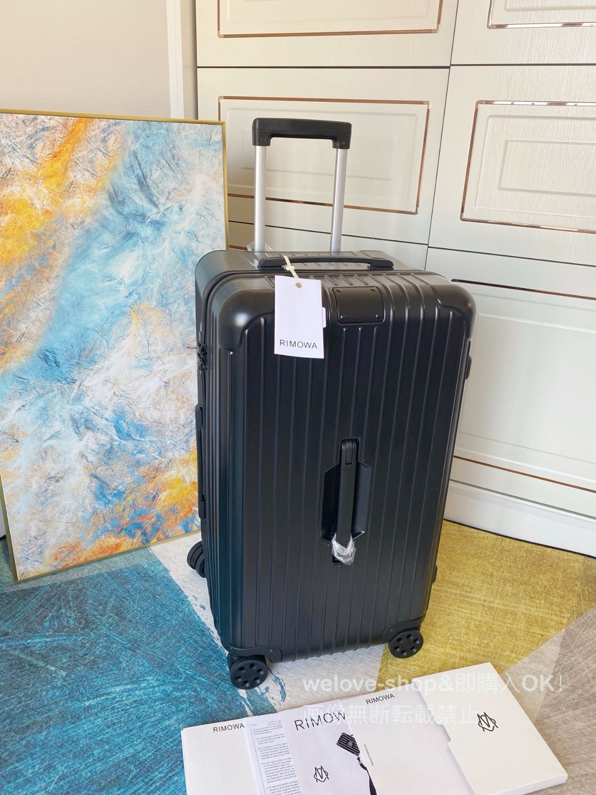 RIMOWA SALSA 35L 機内持込 2輪 ブラック No.6280 RIMOWA - 廃盤☆機内持込☆リモワ6280 SALSAシリーズ 2輪 35L 黒