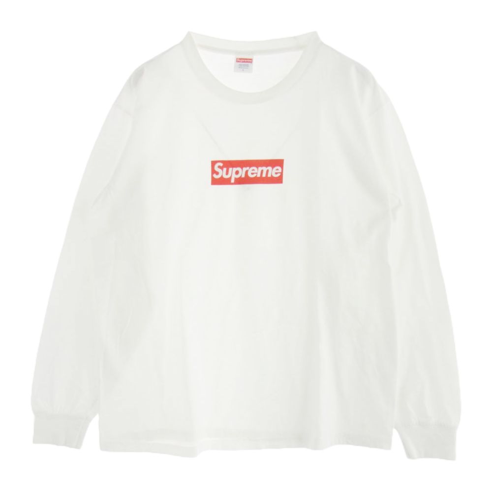 Supreme 長袖カットソー ホワイト/ベージュ/グリーン Supreme 長袖カットソー L ホワイト