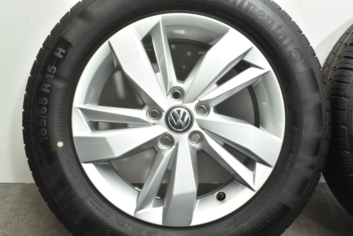 ☆美品☆VW ポロ【富山】正規代理店 VW オプション 14インチ PCD100 中古
