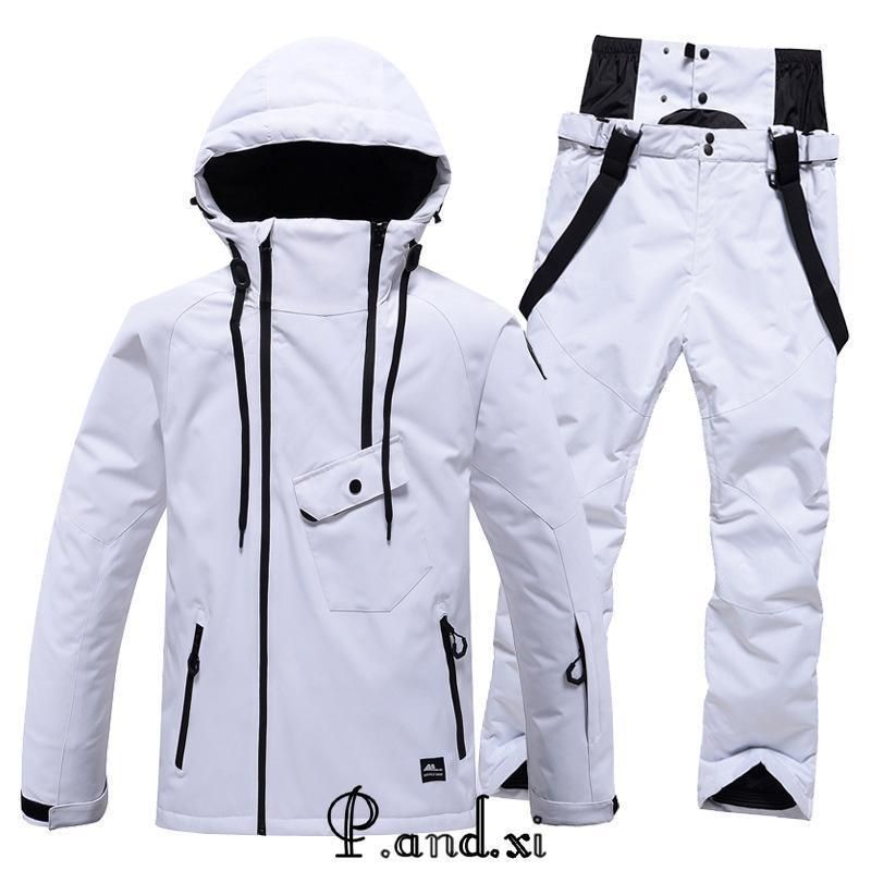 最新 スノーボードウェア スキーウェア メンズ レディース オーバーサイズ ボードウェア スノボウェア 上下セット スノボ ウェア スノーボード ジャケット パンツ
