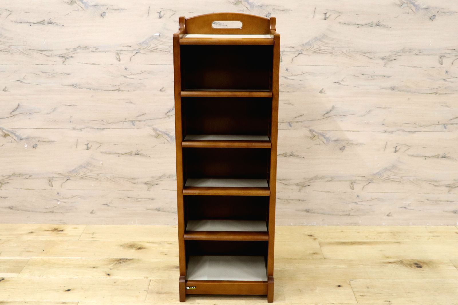 GMIH277A○Karimoku | カリモク オールドカリモク 下駄箱 シューズラック スリッパラック シェルフ ヴィンテージ 棚 ラック 木製 玄関