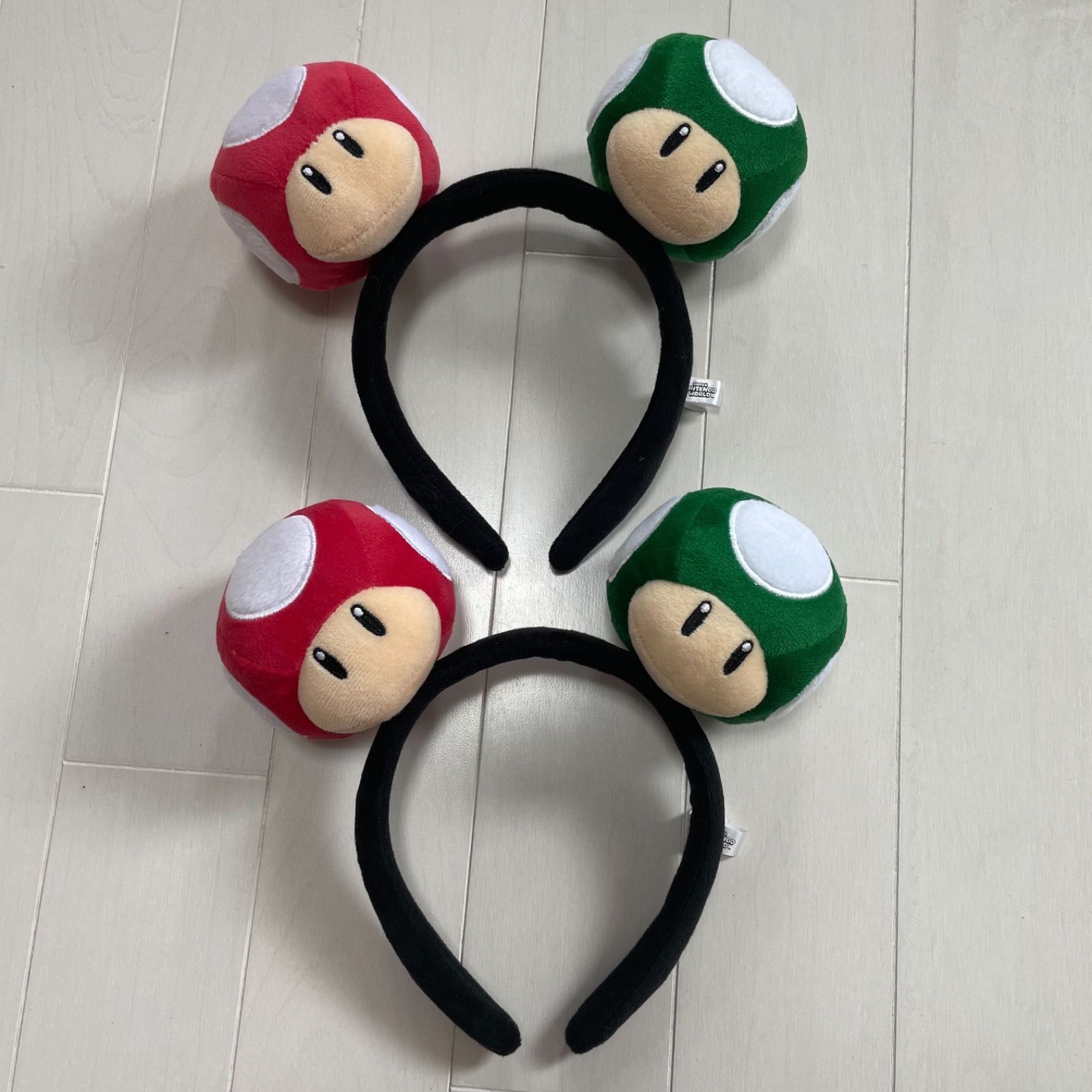 【カチューシャ】スーパーキノコ １ＵＰキノコ スーパーマリオ 1UPキノコ カチューシャ ¥2,900