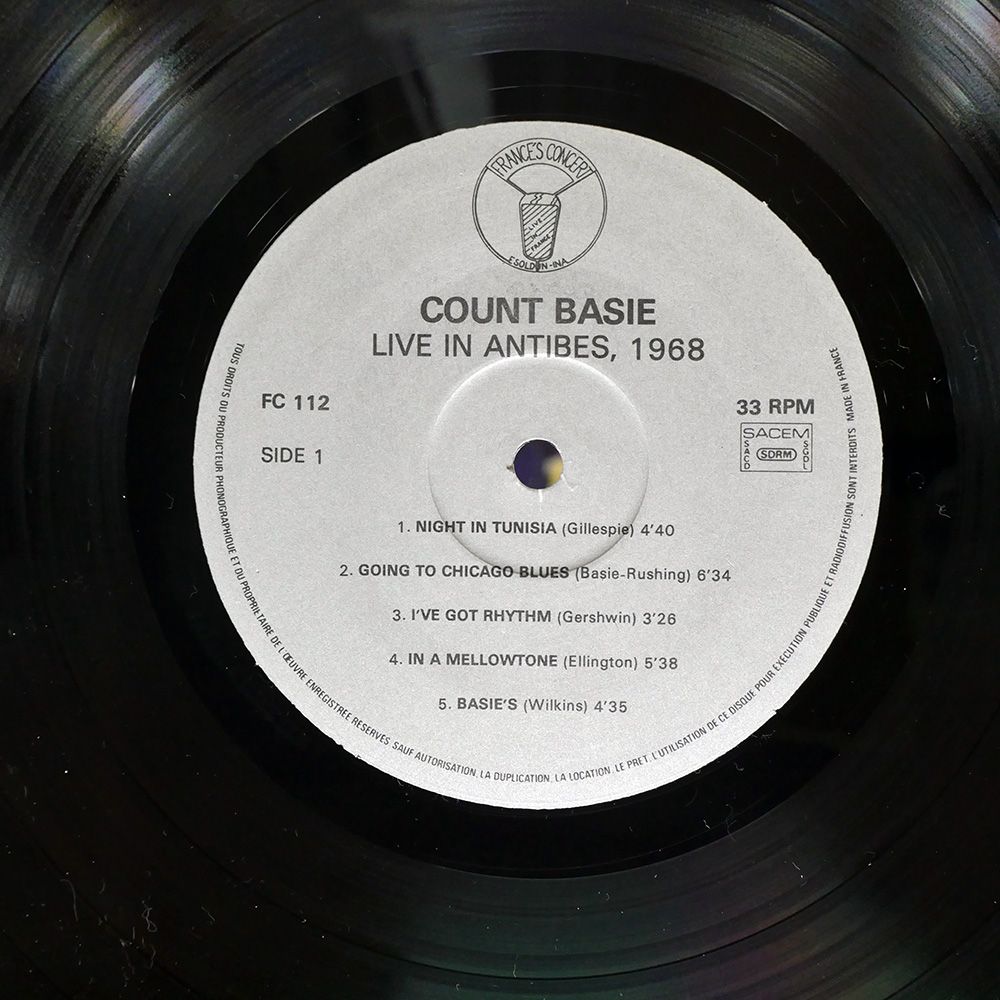 COUNT BASIE アルバム LPM 1112 オリジナル Count Basie And His Orchestra – Count Basie – Vinyl (LP