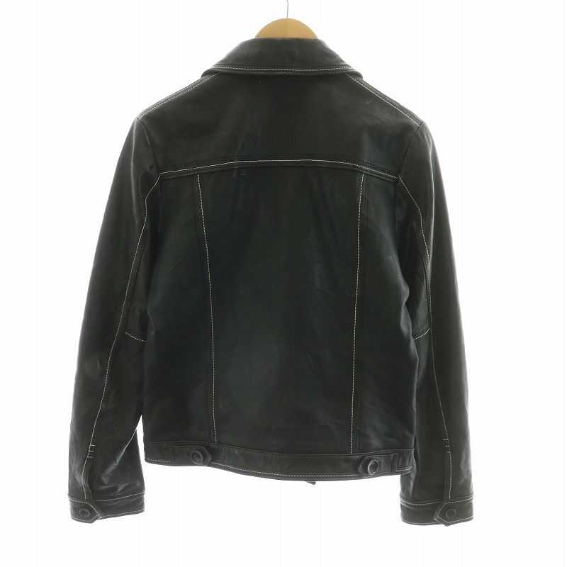 コムサデモード COMME CA DU MODE MEN レザージャケット 革ジャン