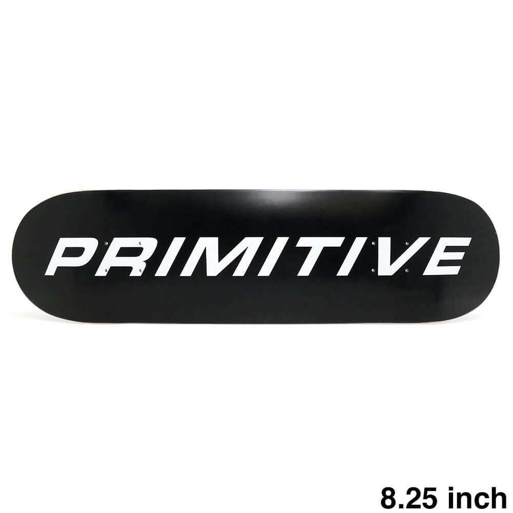 PRIMITIVE DECK プリミティブ デッキ TEAM EURO SLANT CORE BLACK 8.25 スケートボード スケボー