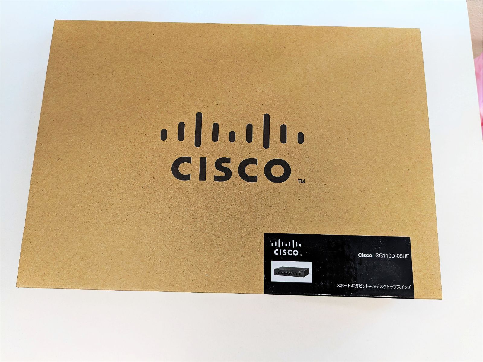 新品 Cisco SG110D-08HP 8ポートギガビットPoEスイッチ