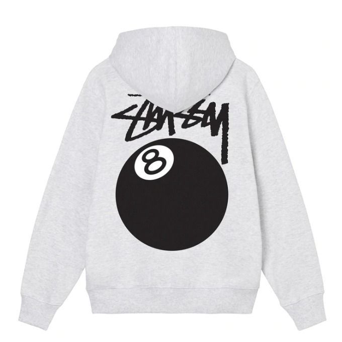 新品未使用*ステューシー STUSSY 8 BALL ZIP HOODie 1974735 裏起毛  