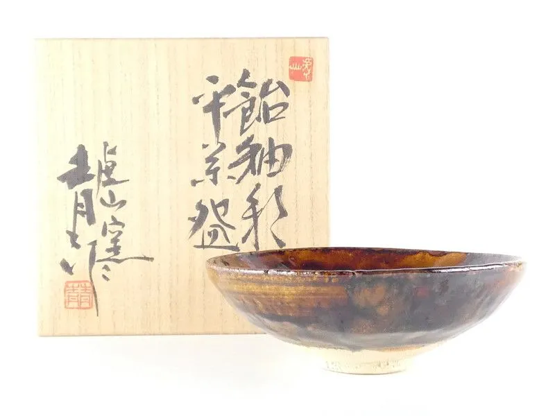 鈴木青々　青彩釉布目　鉢　瀬戸　蓋付き　和食器 鈴木青々 青彩釉布目 鉢 瀬戸 蓋付き 和食器 鈴木青々 青彩