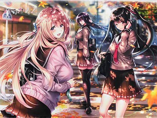 タペストリー メインビジュアル オリジナル横製A1Wスエードタペストリー PCソフト アマカノ2 オフィシャル通販