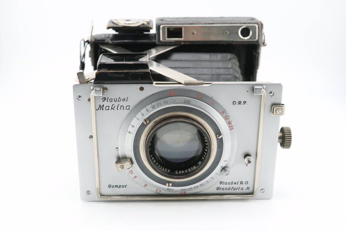 プラウベル マキナ Plaubel Makina D R P eompur 10 cm F 2 9 W 0918＃3382