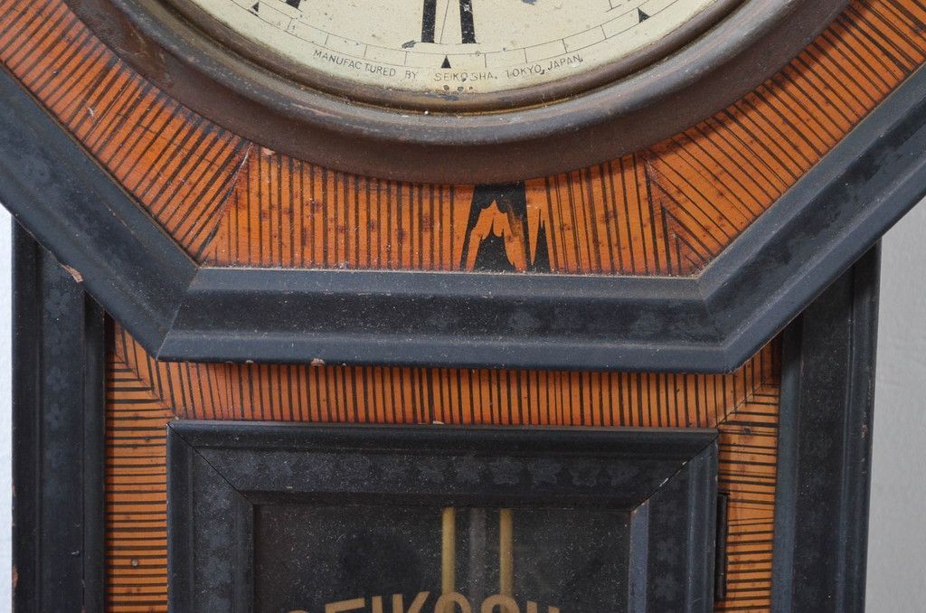 ☆事前問合せ必須☆ 精工舎 SEIKOSHA セイコー 八角時計 和製