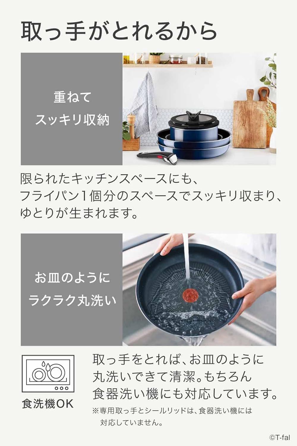 ガス火 PFOAなどの有害物質不使用