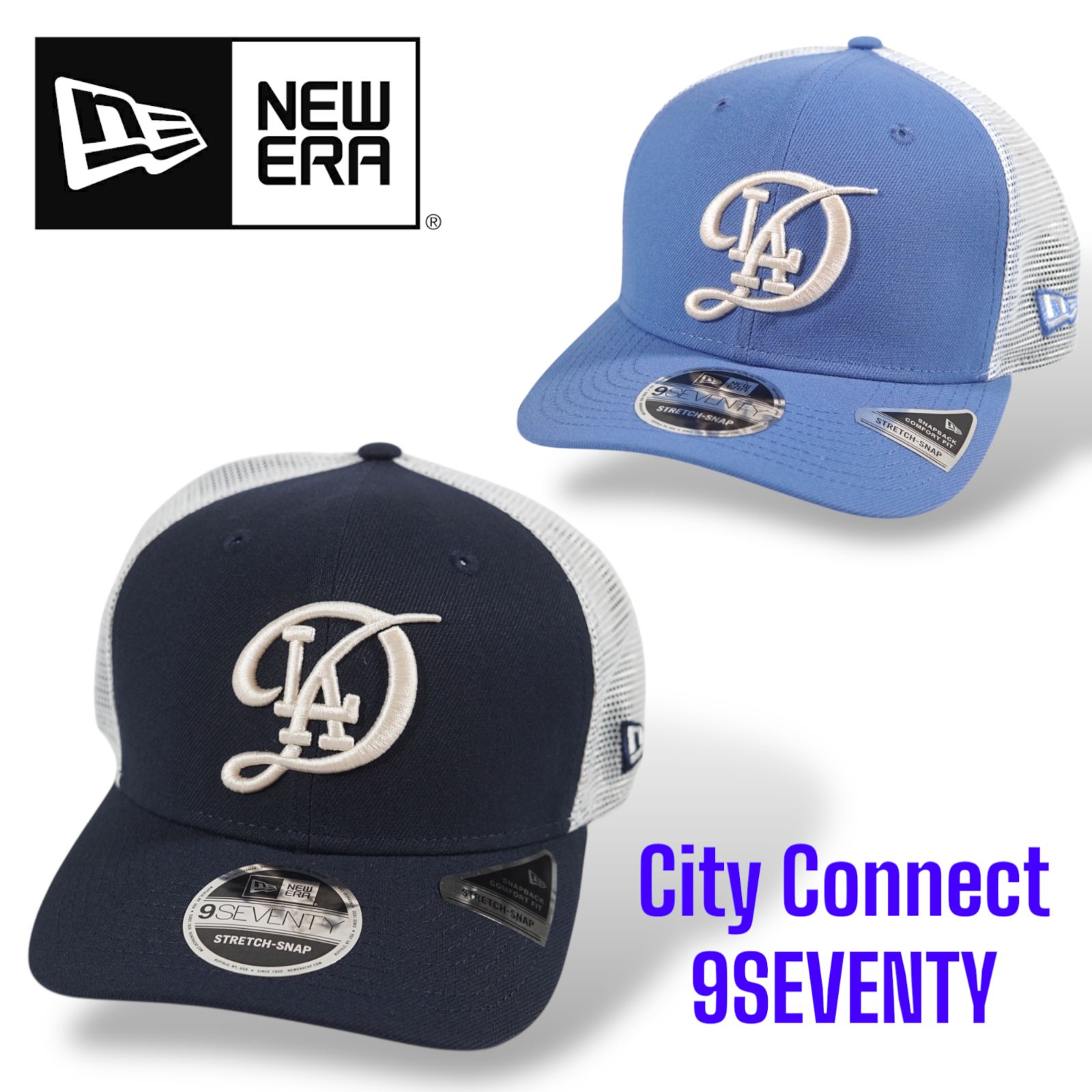 NEWERA City Connect 970 ドジャース キャップ 大谷翔平 日本未発売 NEWERA 9SEVENTY Los Angeles Dodgers City Connect