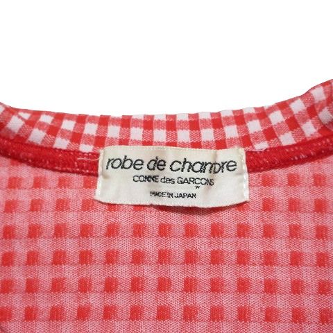 ローブドシャンブル robe de chambre コムデギャルソン 美品 丸襟 プル 