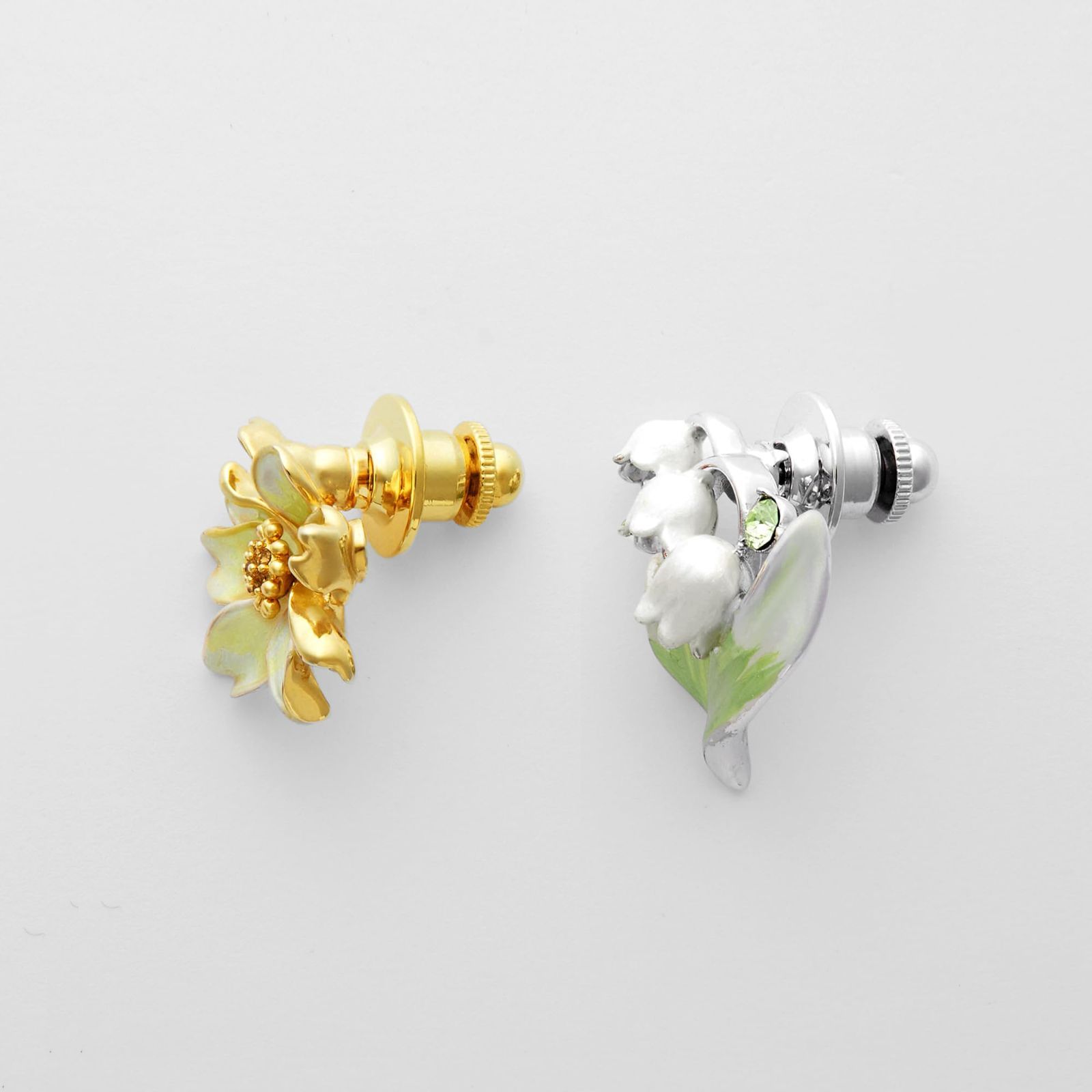 ブローチ2点セット VBRV4005 ヴァンドームブティック すずらん-マーガレット XW