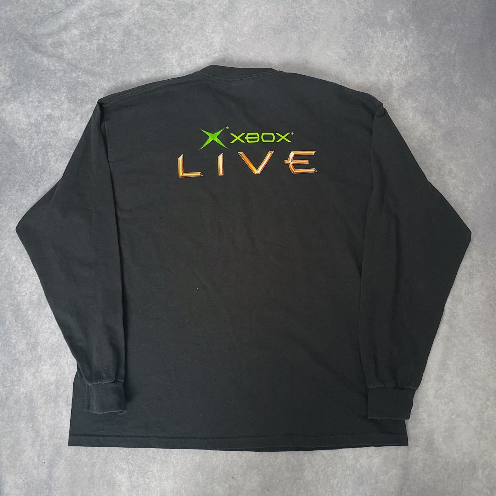 ☆ 00s ビンテージ XBOX エックスボックス Tシャツ sizeL 黒 ☆USA古着