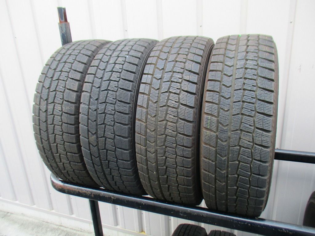 185|60R15 84Q ダンロップ WINTER MAXX WM02 スタッドレス 4本 送料込 T60830825 インボイス領収書発行
